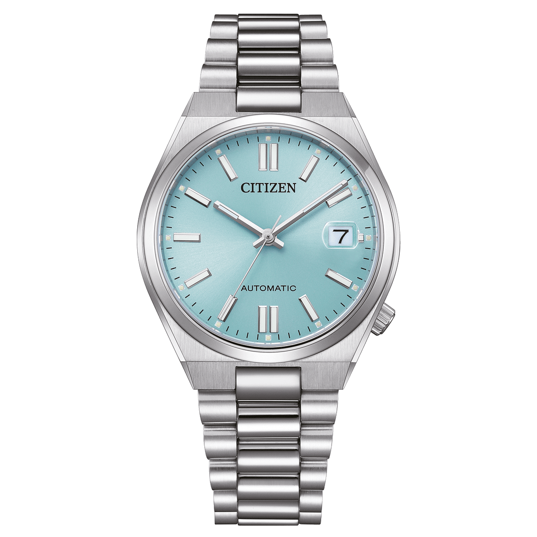 Citizen Tsuyosa Automatic ‘New’ (37mm) NJ0200-50L Sunray Ice Blue Dial / Stainless Steel Bracelet Automatic Men’s and Women’s Watch