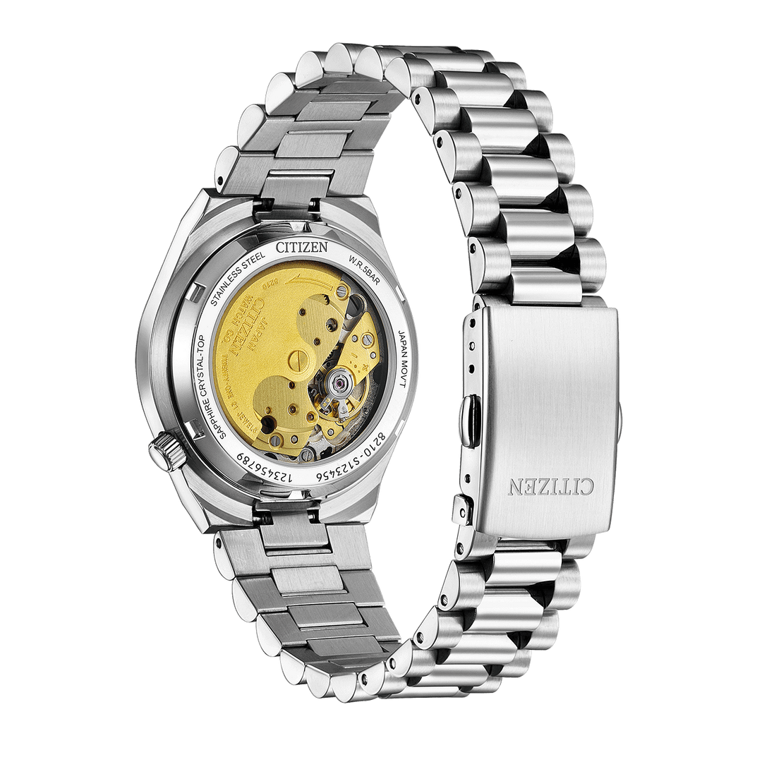 Citizen Tsuyosa Automatic ‘New’ (37mm) NJ0200-50X Sunray Green Dial / Stainless Steel Bracelet Automatic Men’s and Women’s Watch