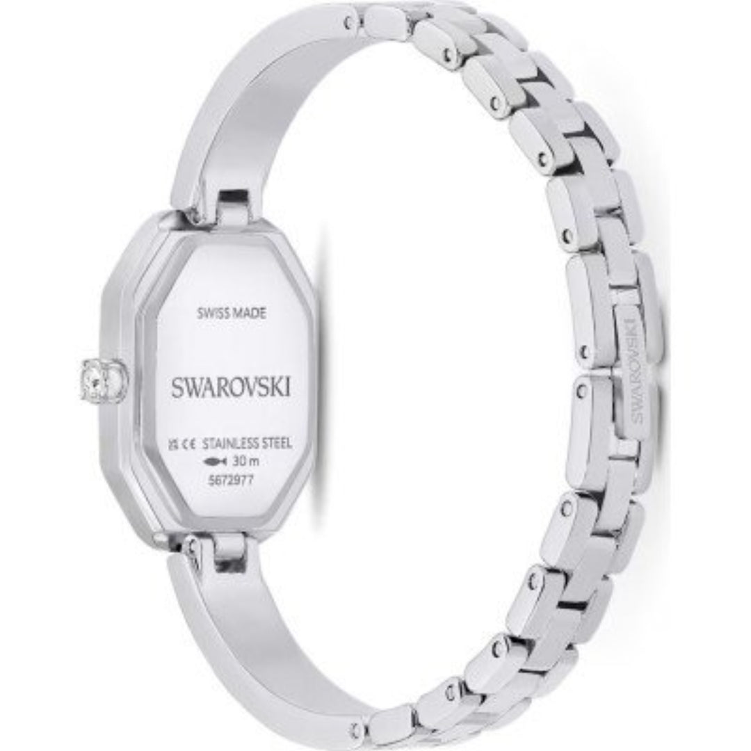 Swarovski Women's Dextera 5672977(20mm) Silver Dial / Crystal Set Stainless Steel Bracelet Women’s Watch
