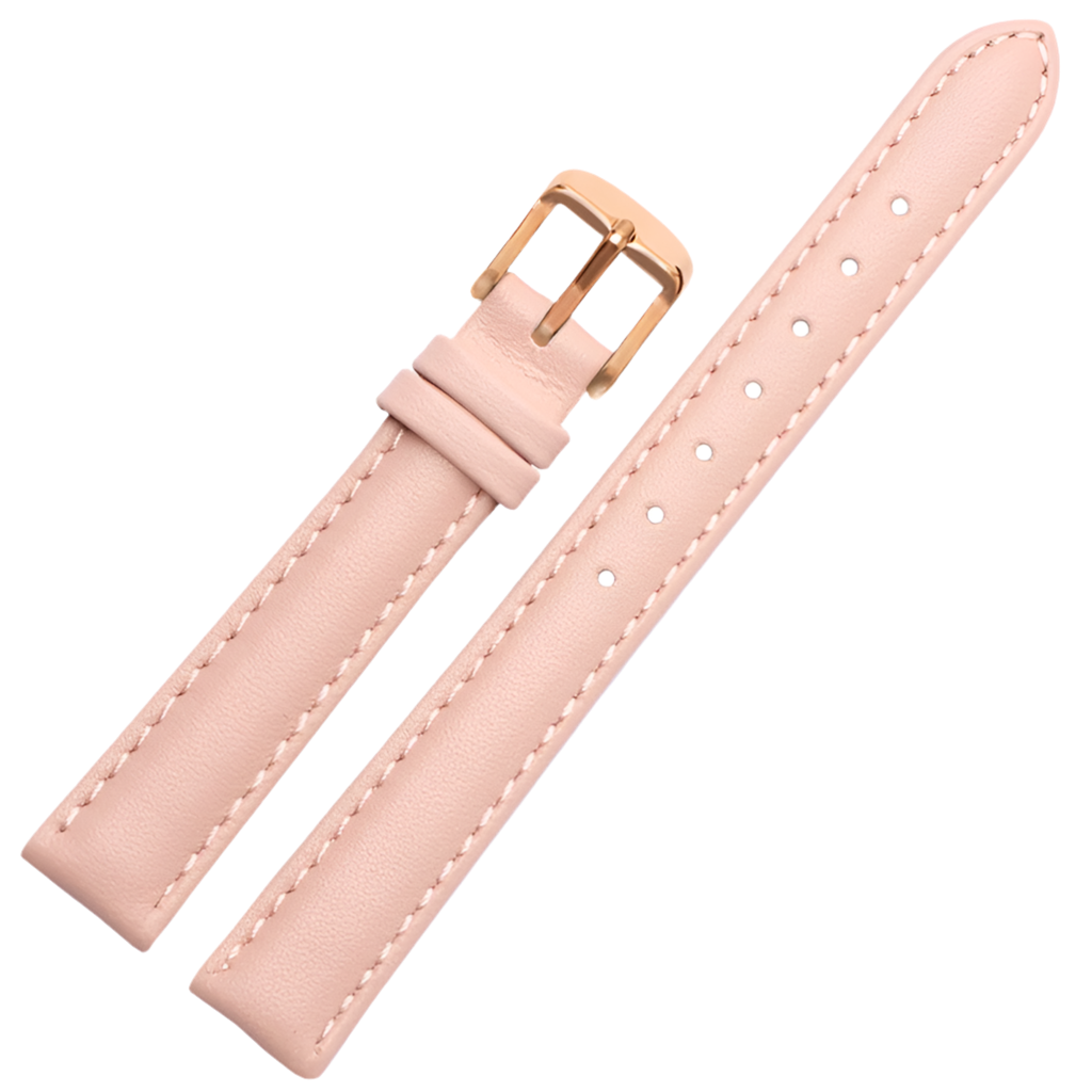 Soft Cowhide Watchband for Casio,Citizen,Fossil,DW Plain Genuine Leather Watch Strap 12mm 14mm 16mm 18mm 20mm Ladies Bracelet Blue Pink Brown