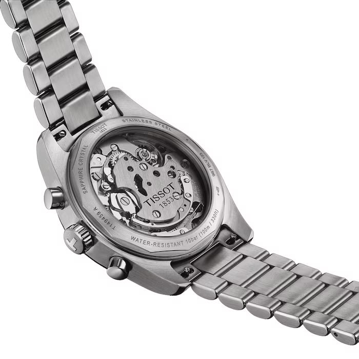 Tissot PR516 Mechanical Chronograph (41mm) Black Dial / Stainless Steel Bracelet T1494592105100 Men’s Watch