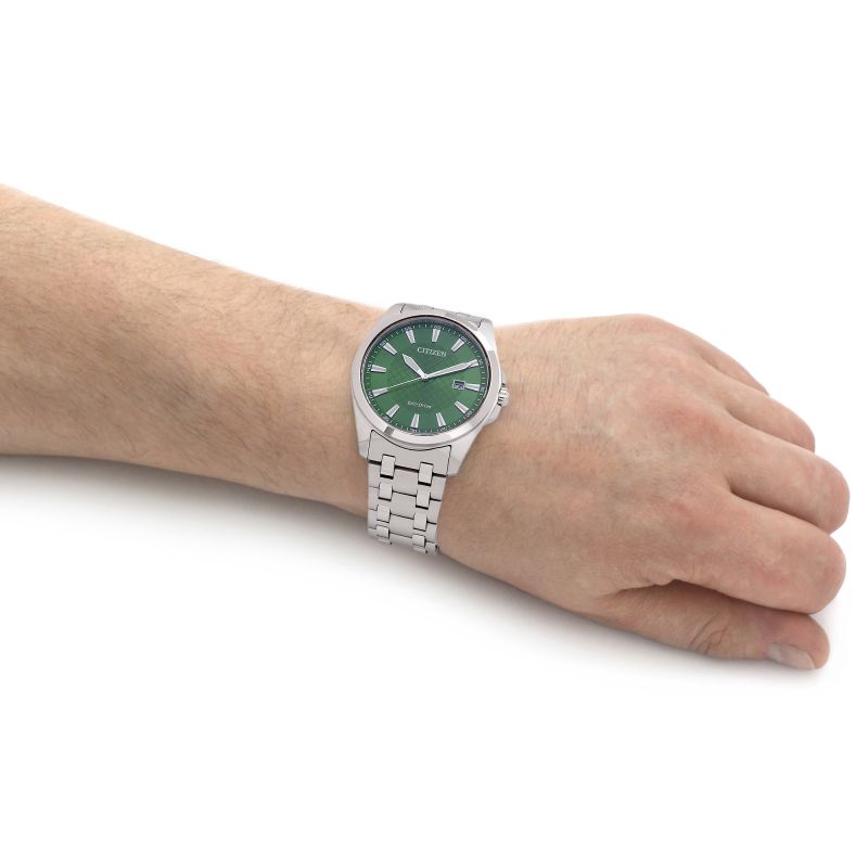 Citizen BM7530-50X Green Dial 41mm Case Sapphire Glass Men’s Watch