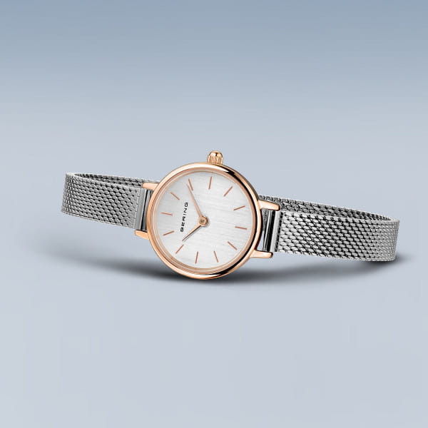 Bering 11022-064-LOVELY-2-GWP Classic Gift Set Silver Dial Stainless Steel Bracelet Women’s Watch