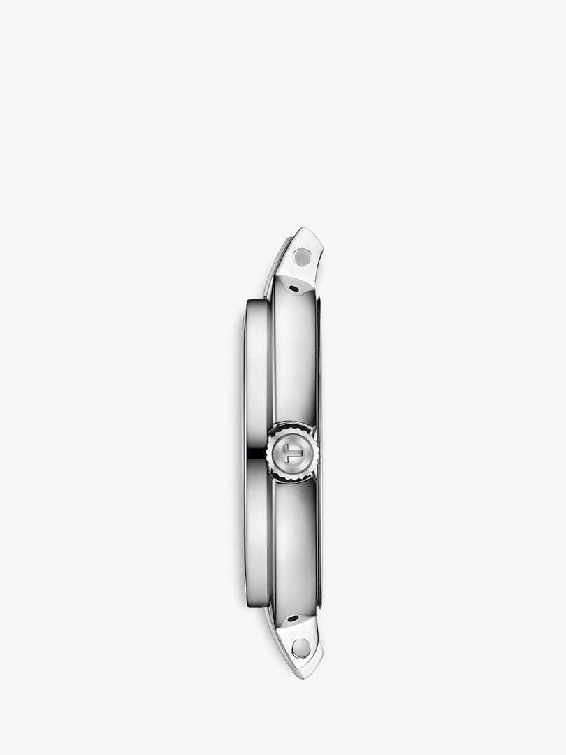 Tissot T0942101111602 Flamingo 30mm Diamond Set Mother of Pearl Dial Stainless Steel Bracelet Women's Watch