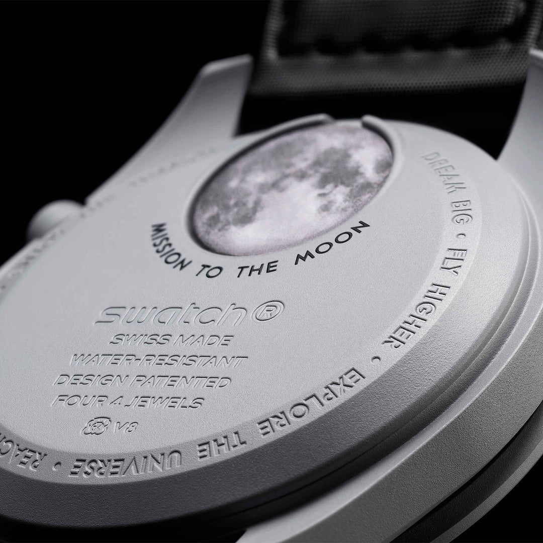 Omega x Swatch Moonswatch S033M100 ‘Speedmaster’ Mission to the Moon Chronograph Men’s Watch