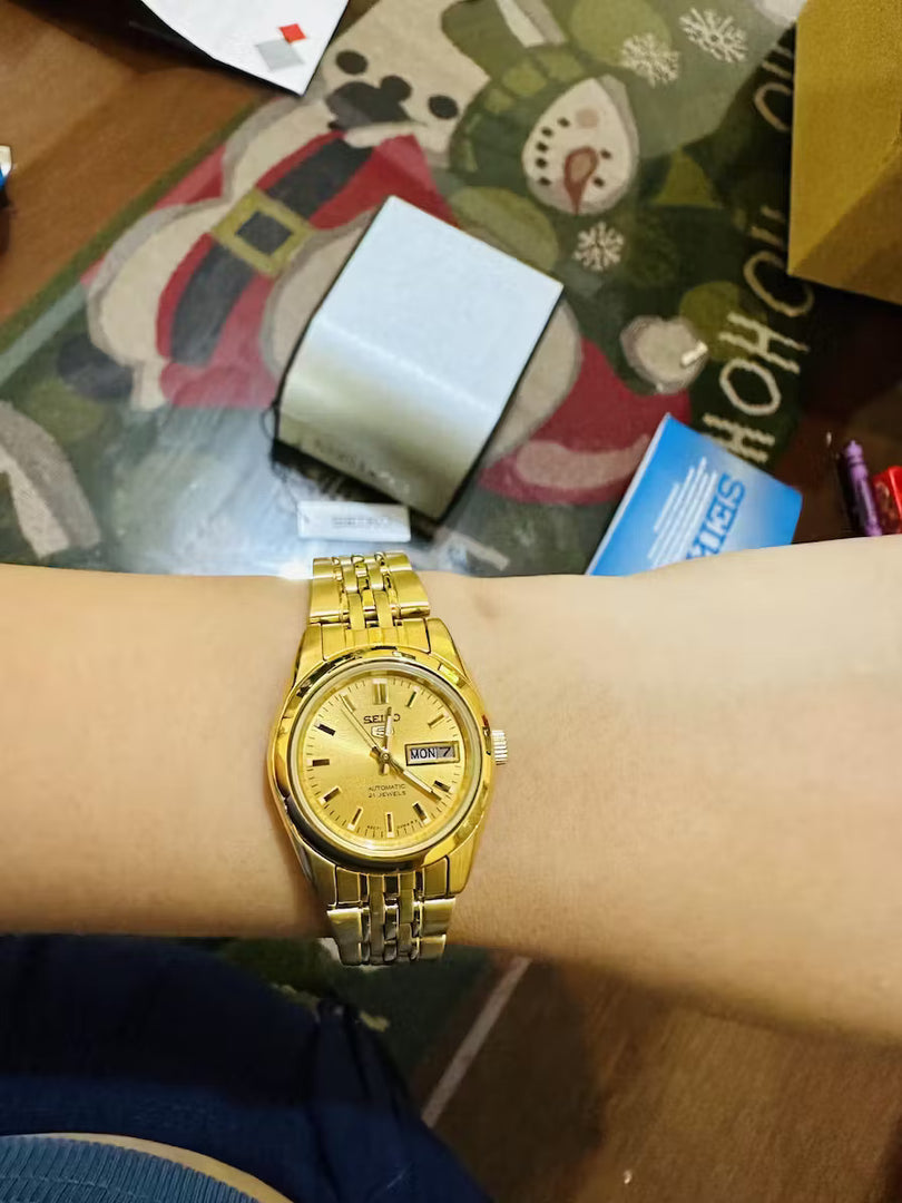 Seiko 5 SYMA38K1 Automatic 21 Jewels Stainless Steel Women's Watch