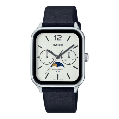 CASIO MTP-M305L-7A Moonphase Quartz Men's Watch