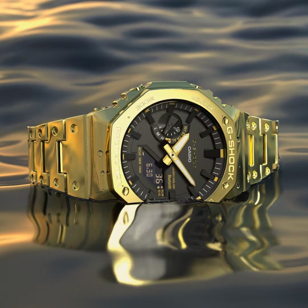 Casio GM-B2100GD-9AER G-Shock Premium Full Metal 2100 Series Tough Solar Men's Watch