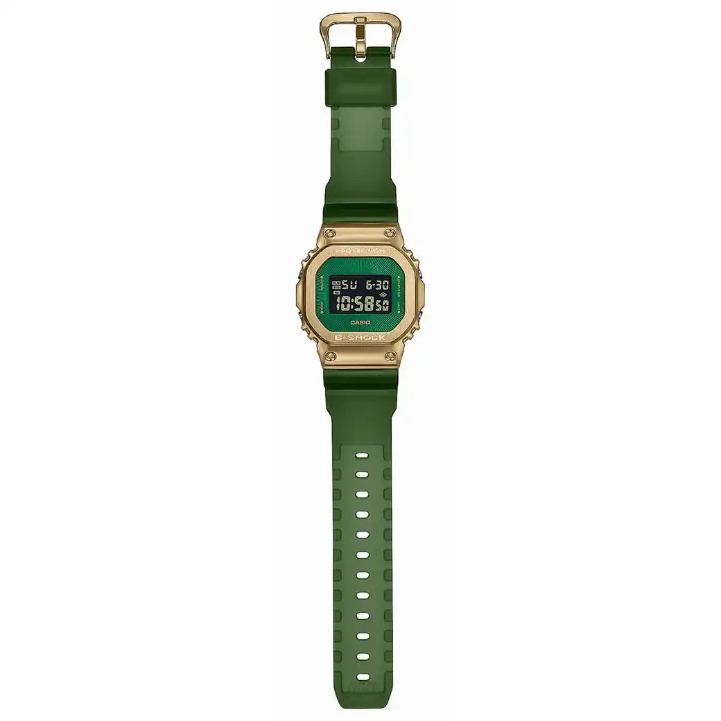 Casio GM-5600CL-3ER G-Shock 5600 Series Emerald Gold Men's Watch Casio GM-5600CL-3ER G-Shock 5600 Series Emerald Gold Men's Watch