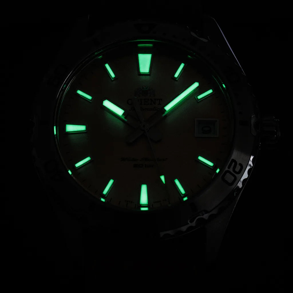 Orient RA-AC0Q07V10B Mako 40 Sports Automatic Leather Strap Men's Watch