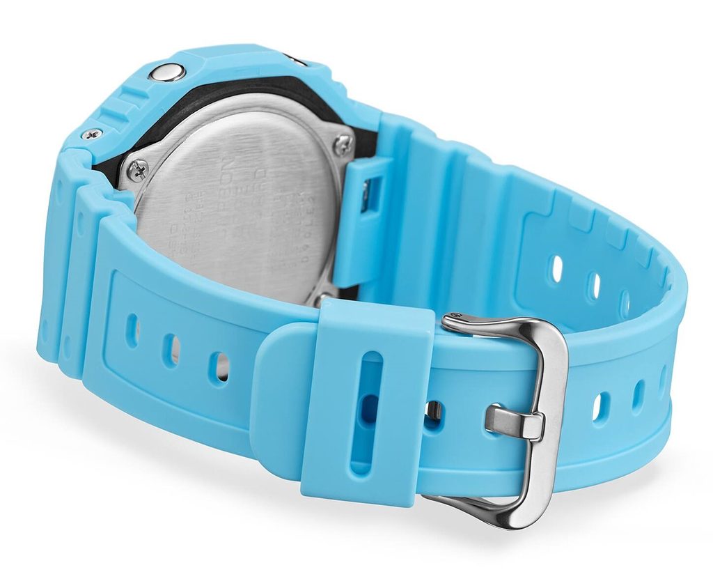 Casio GA-2100-2A2ER G Shock One Tone 2100 Series Ultra Blue Dual Display Men's Watch