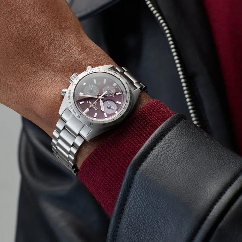 Seiko SSC953P1  Prospex Speedtimer  European Exclusive In Factory Red  Limited Edition 2,400pcs Men's Watch