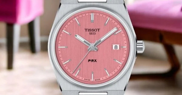Tissot PRX T1372101133100 (35mm) Pink Dial / Stainless Steel Bracelet Dial Unisex Watch