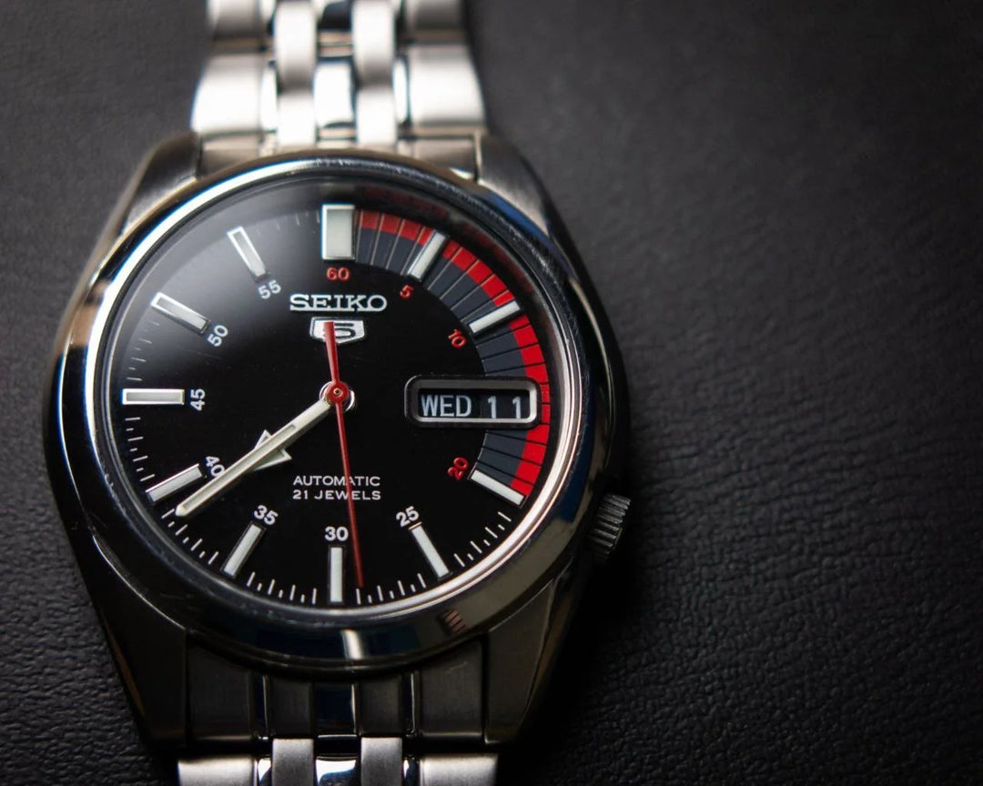 Seiko 5 Automatic 21 Jewels SNK375K1 Speed Racer Men's Watch