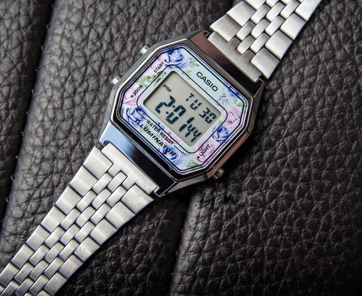 Casio LA680WA-2C Youth Vintage Illuminator Quartz Digital Women's Watch - mzwatcheslk srilanka