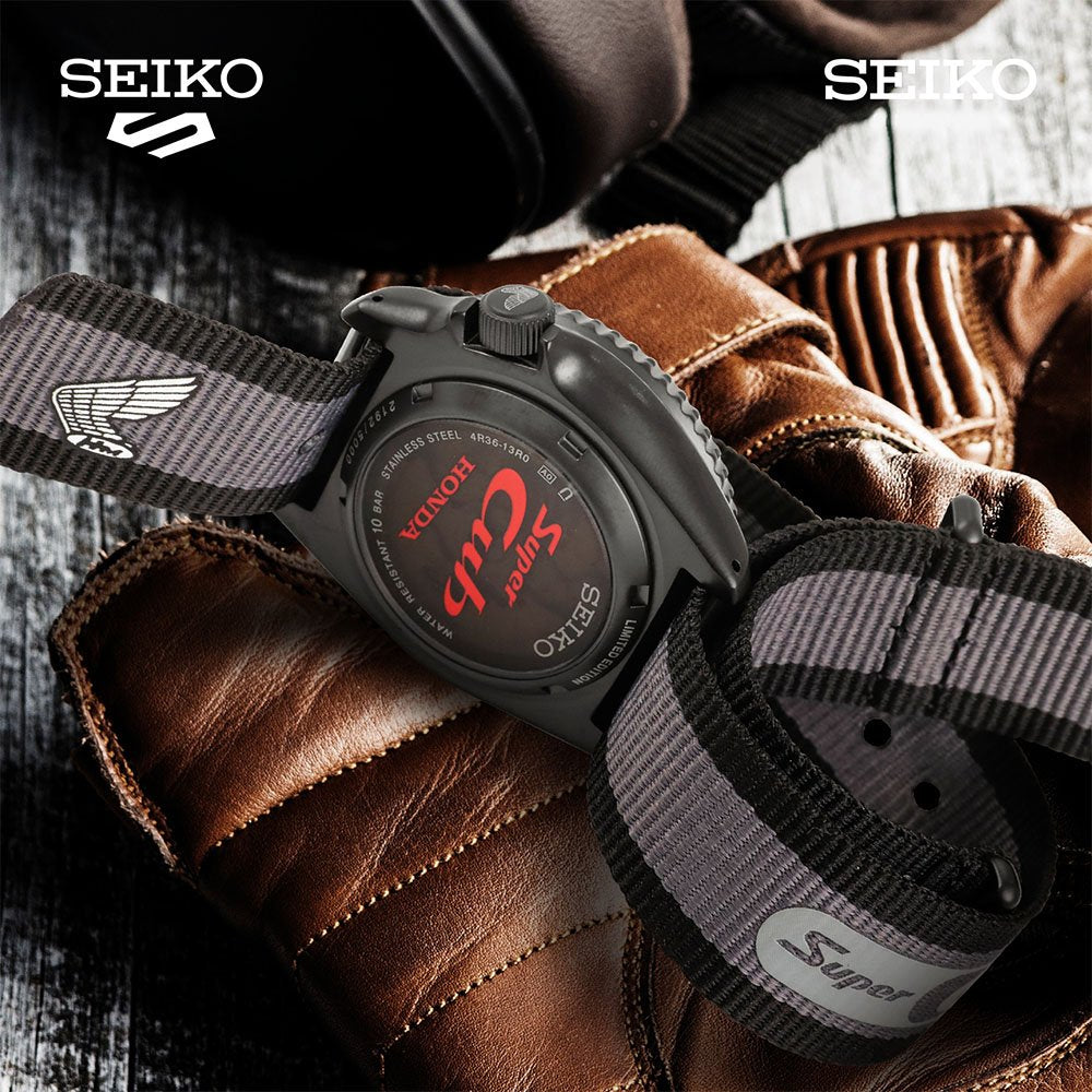Seiko 5 Sports SRPJ75K1 Honda Super Cub Limited Edition Men's Watch