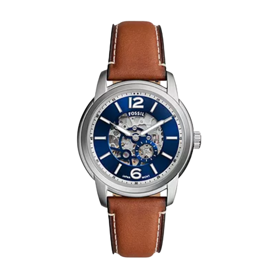 Fossil Heritage ME3263 Automatic Brown Leather Blue Dial Watch
Men's Watch
