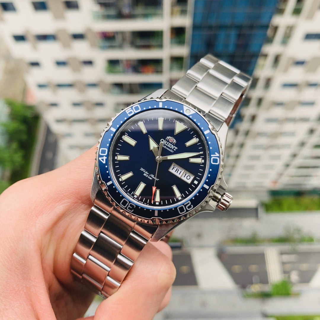 Orient Kamasu RA-AA0002L19B Mako III Automatic 200M Blue Dial Men's Watch