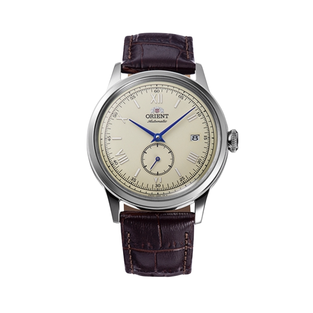 Orient RA-AP0105Y Bambino Small Seconds Cream dial 38mm Automatic Leather Strap Men's Watch