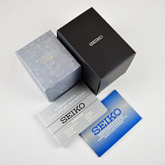 Seiko 5 Sports Petrol Blue ‘Checker Flag’ Special Edition SRPK65K1 Men's Watch