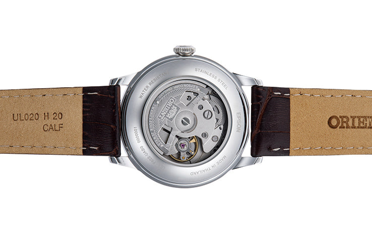 Orient RA-AP0105Y Bambino Small Seconds Cream dial 38mm Automatic Leather Strap Men's Watch