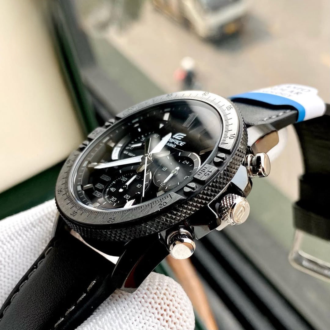 Casio Edifice EQS-930TL-1AV Solar Chronograph Analog with Battery Level Indicator Men's Watch