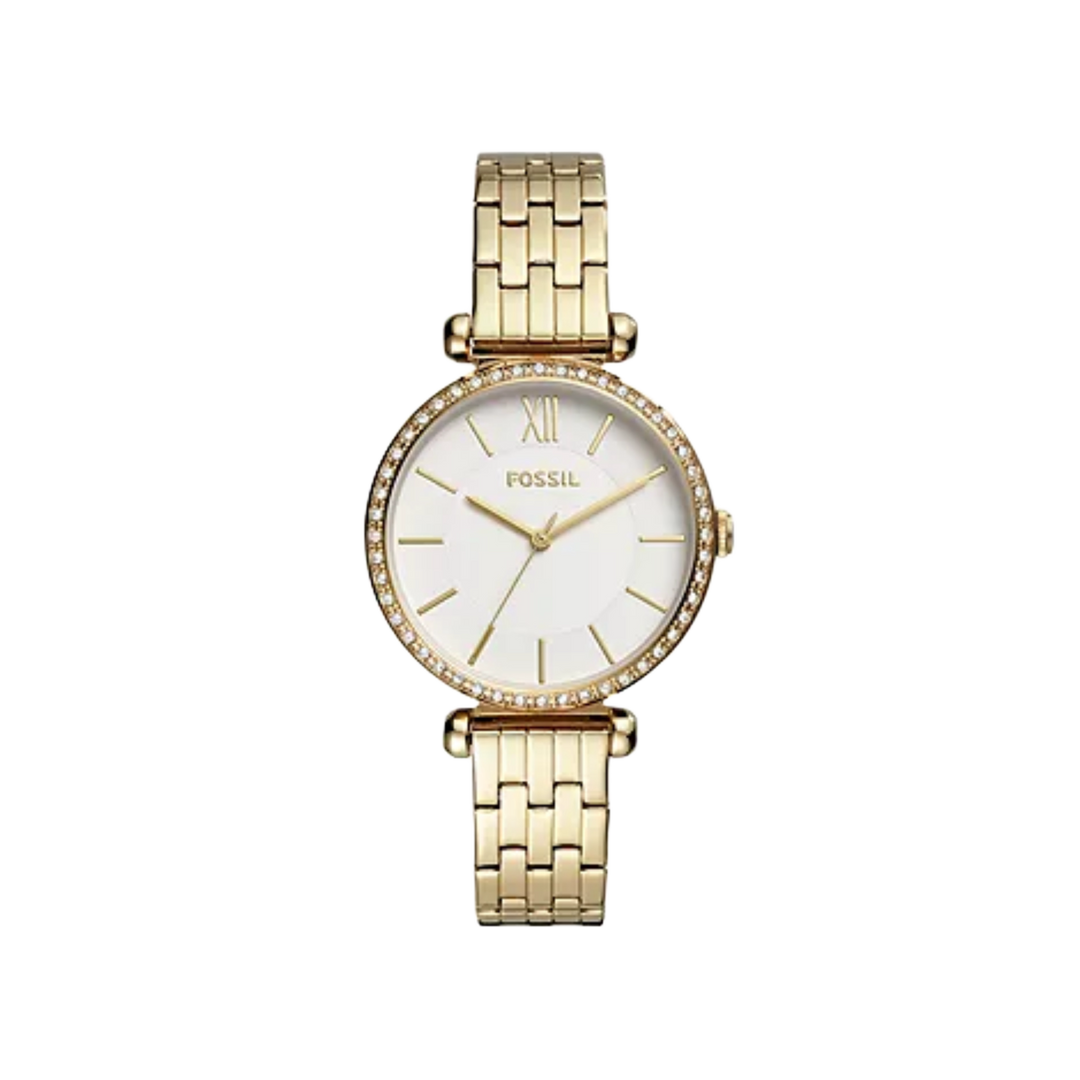 Fossil Tillie BQ3498 Three-Hand Gold-Tone Stainless Steel Women's Watch