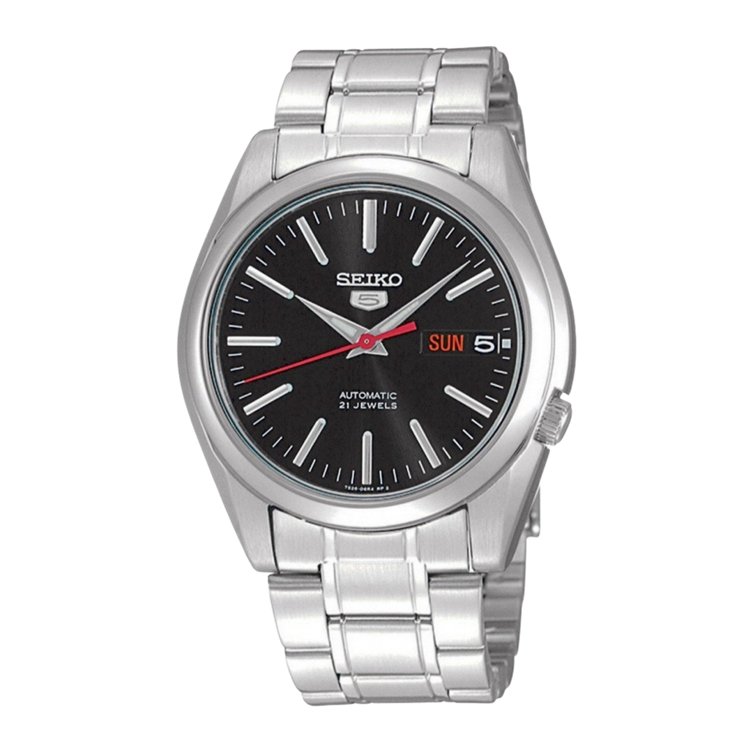 Seiko 5 SNKL45K1 Automatic 21 Jewels Black Dial Men's Watch