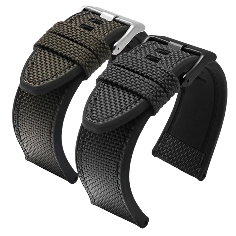 DIESEL Dz4500 Dz4506 DZ7420 DZ4318 Canvas Silicone Watchband Men's 24 26mm 28mm Nylon Watch Strap