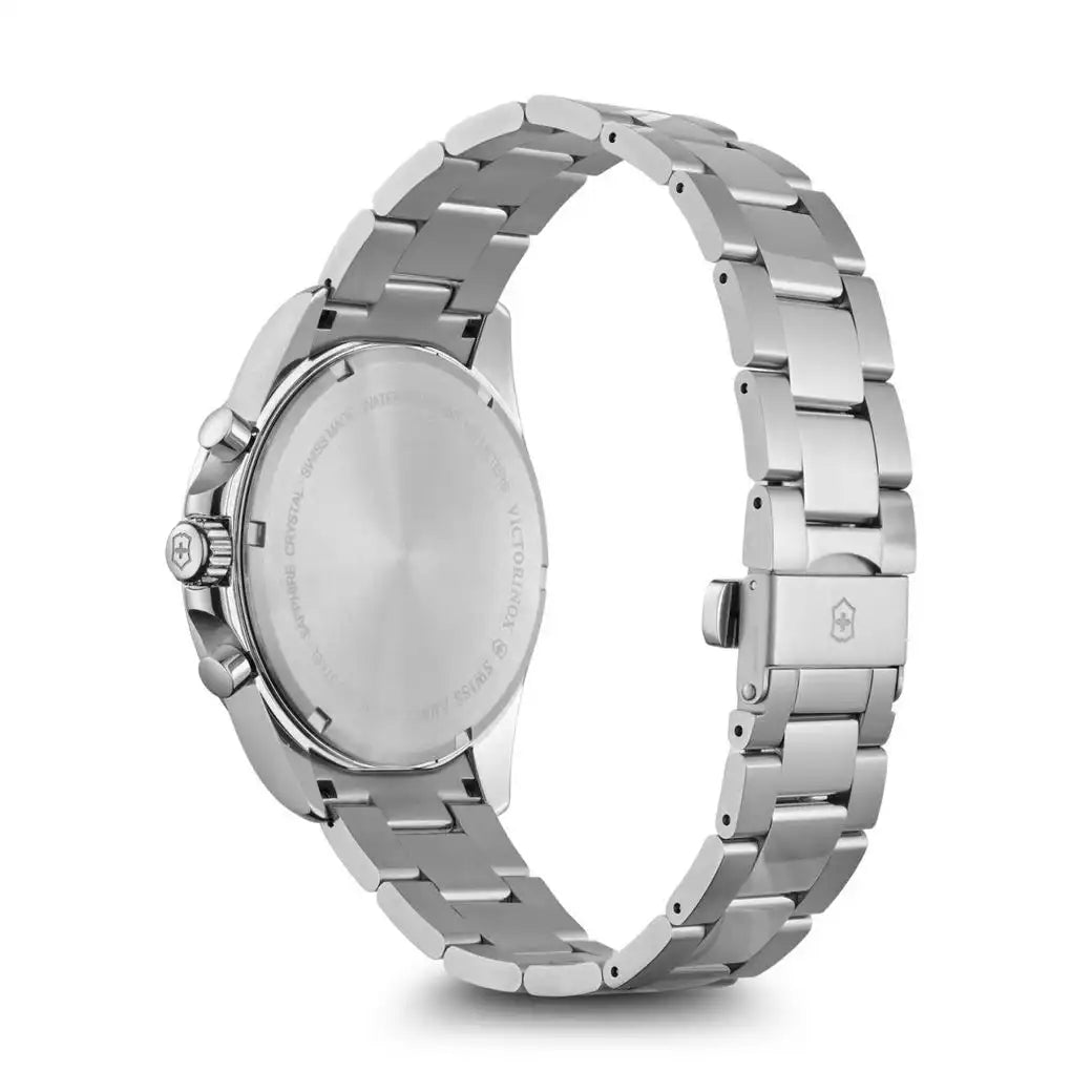 ズワイ Victorinox Swiss Army 241855 Fieldforce Chronograph Stainless