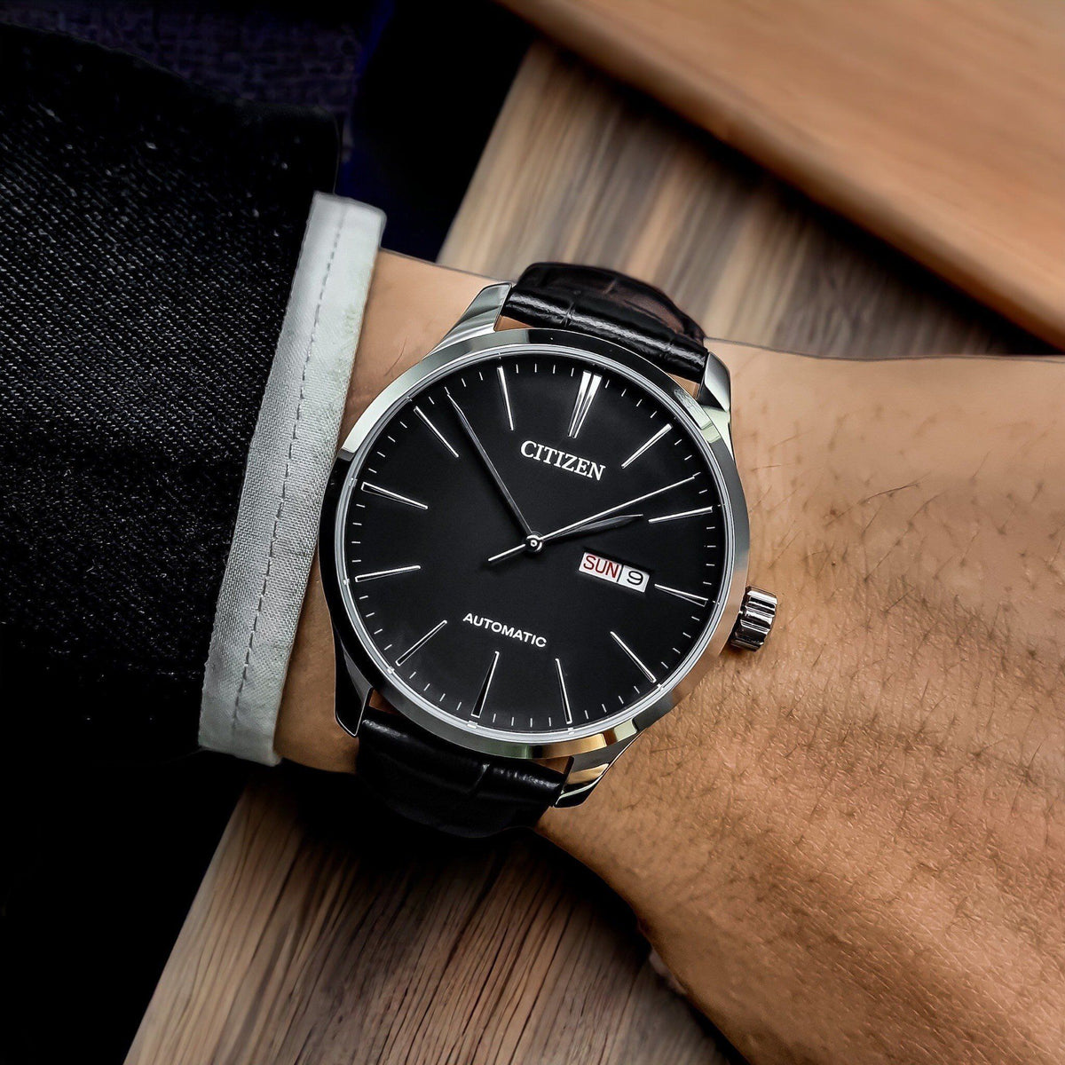 Citizen Automatic NH8350-08E Black Dial Men