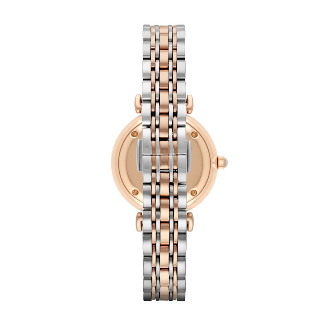Emporio Armani AR1926 Crystal Dial Two Tone Bracelet Women's Watch