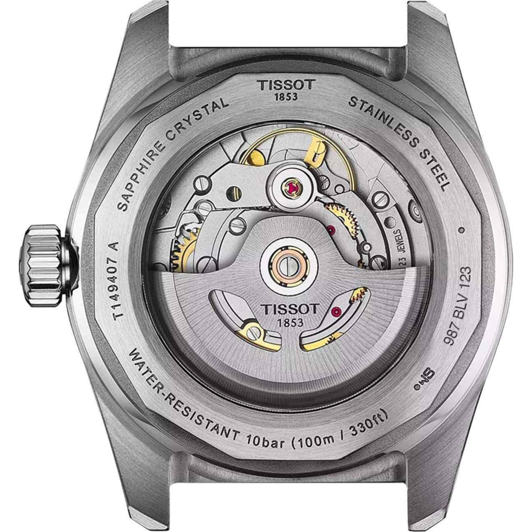 Tissot PR516 Powermatic 80 (38mm) Black Dial / Stainless Steel Bracelet  T1494071105100 Men’s Watch