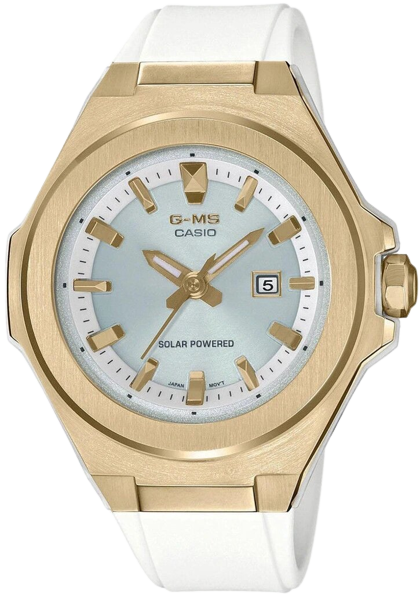 CASIO Baby-G MSG-S200G-7A Solar Watch – White & Rose Gold, Analog-Digital, Waterproof, Women's - View #4