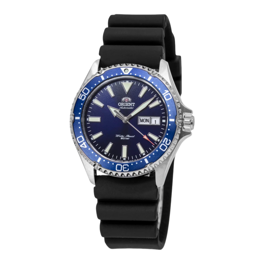 Orient RA-AA0006L19B Mako III Kamasu Automatic 200M Rubber Strap Men's Watch