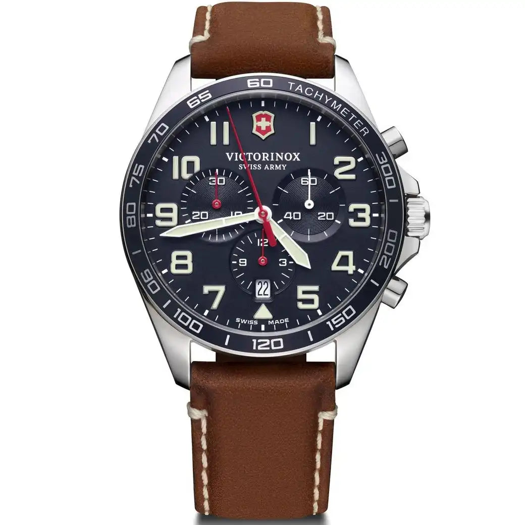 Victorinox Swiss Army 241854 Fieldforce Chronograph Blue Men's Watch - mzwatcheslk srilanka