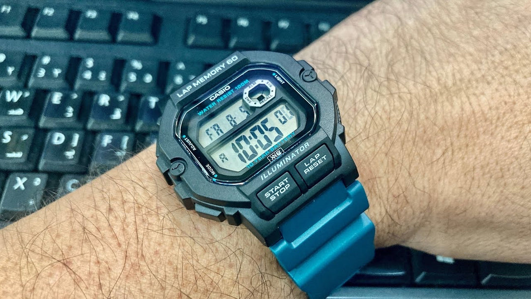 Casio WS-1400H-3AVDF Youth Series Sports Digital Resin Band Unisex Watch