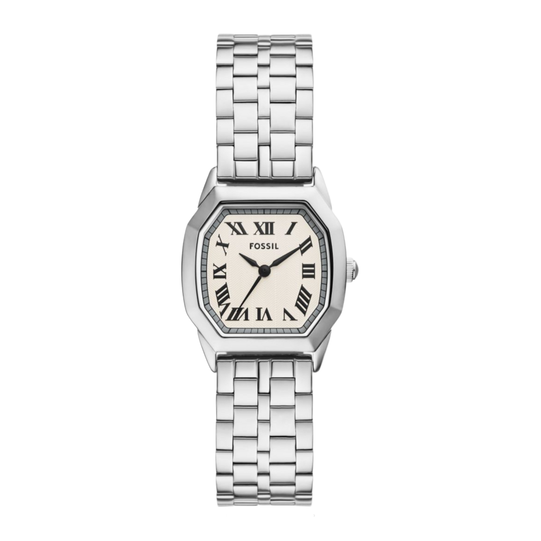 Fossil ES5363 Harlow (27mm) Cream Dial / Stainless Steel Bracelet Women's Watch