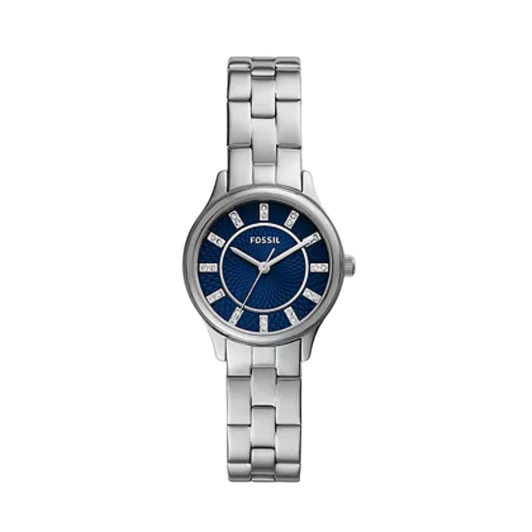 Fossil BQ3914 Modern Sophisticate Three-Hand Stainless Steel Blue Women's Watch