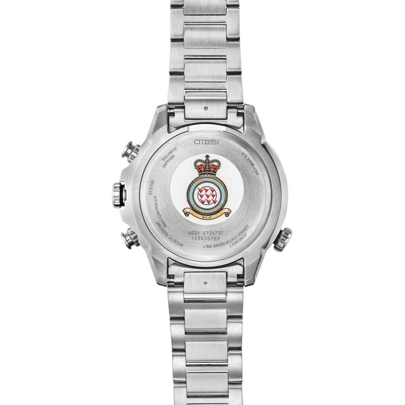 Citizen AT8226-59X Red Arrows Radio Controlled Chronograph Navihawk A.T Anti-Reflective Sapphire Crystal Men’s Watch