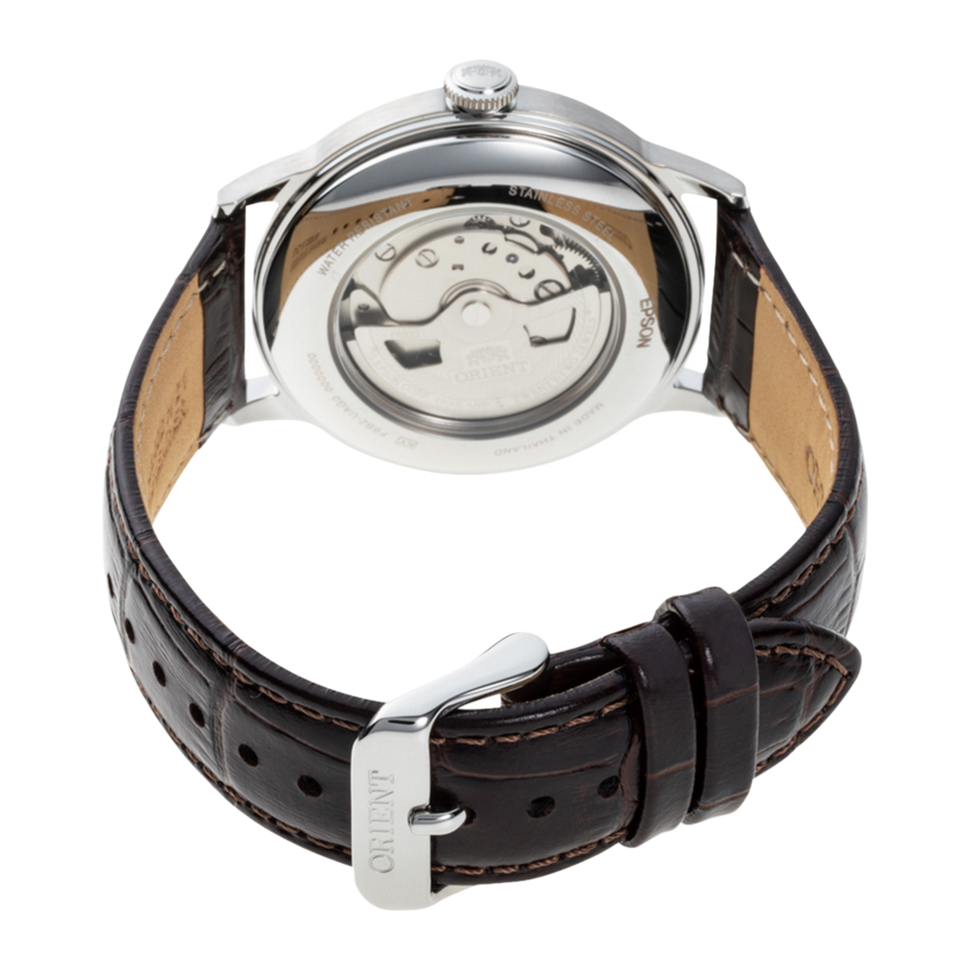 Orient Bambino ‘JDM’ Classic Multi-Dial Version 6 RN-AK0703E Automatic 40mm Forest Green dial Leather Strap Men's Watch