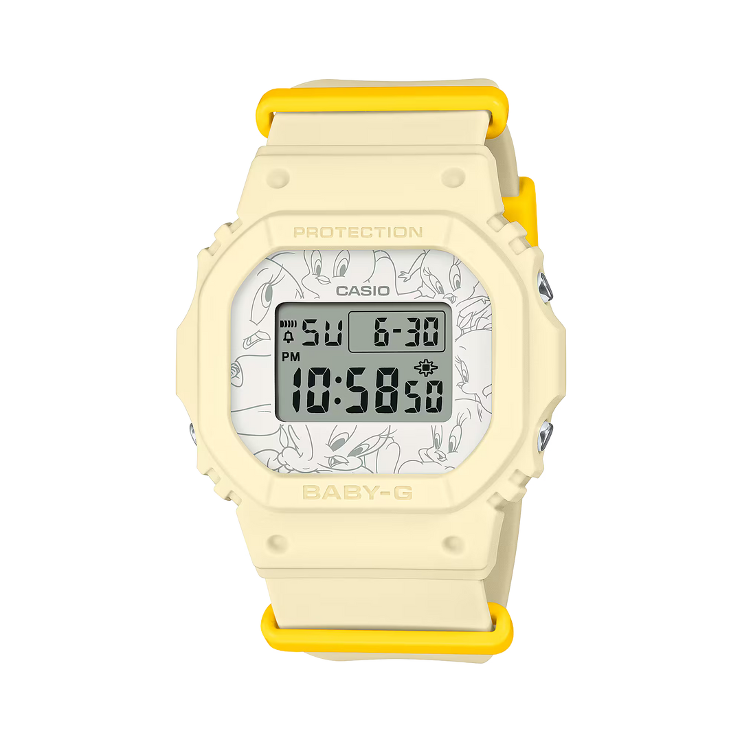 Casio BGD-565TW-5ER G-Shock x Warner Bros Tweety Collaboration BGD-565 Series Men & Women Watches