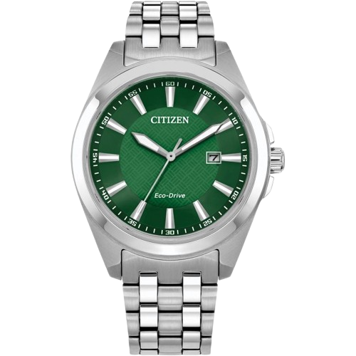 Citizen green dial watch best sale