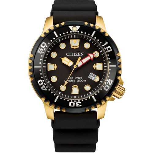 Citizen BN0152-06E Eco Drive Men's Promaster Diver Black Silicone