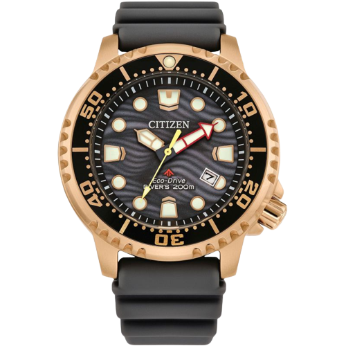 Citizen BN0163-00H Promaster Diver Eco-Drive Grey Dial Grey PU Strap Men's Watch