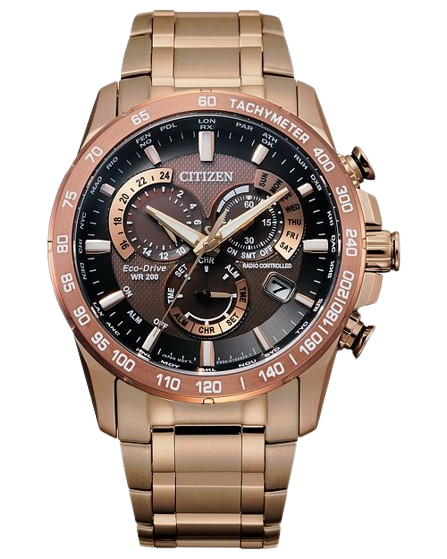 Citizen CB5896-54X Radio Controlled Eco Drive Chrono Perpetual Calendar A-T Men’s Watch