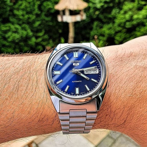 Seiko Automatic SNXS77K1 'Rare model' Blue Dial Men's Watch – MZ