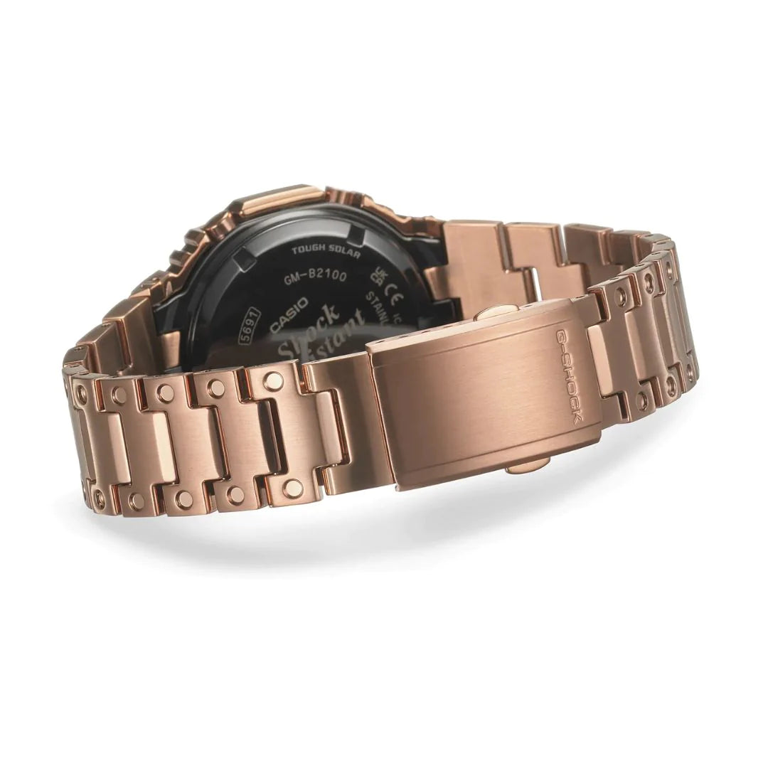 Casio GM-B2100GD-5AER G-Shock Bluetooth Full Metal 2100 Series Bronze Toned Men's Watch