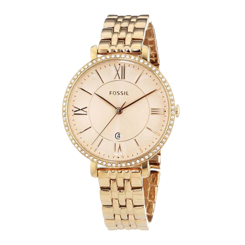 Fossil ES3632 Jaqueline Rose Gold Stainless Steel Women's Watch