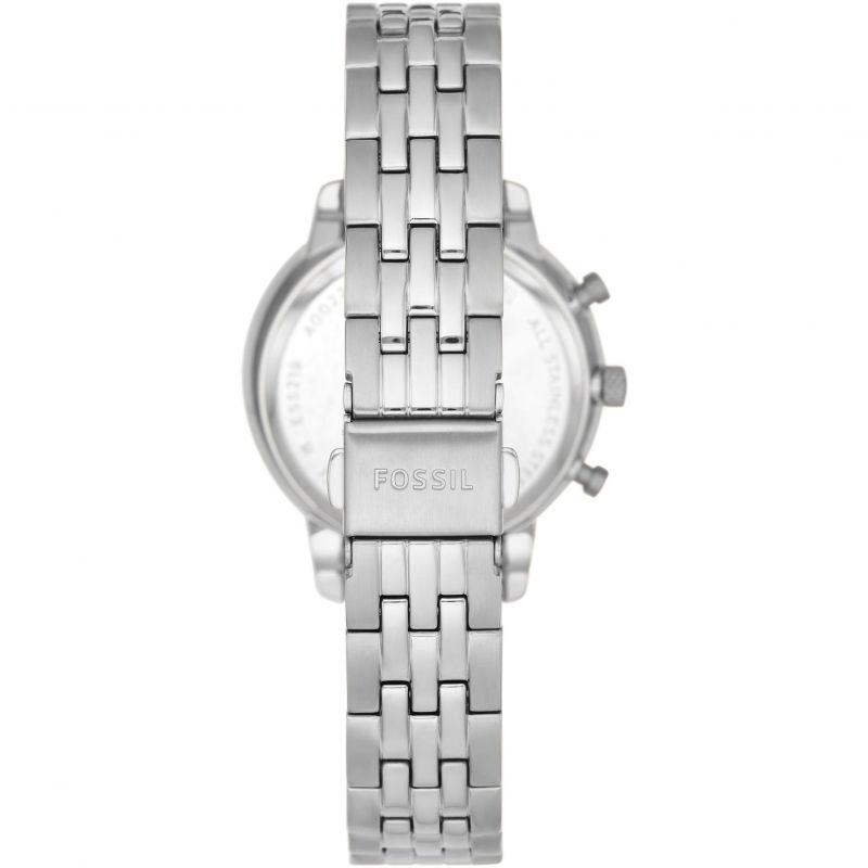 Fossil ES5217 Neutra Silver Chronograph Dial Stainless Steel Bracelet Women's Watch